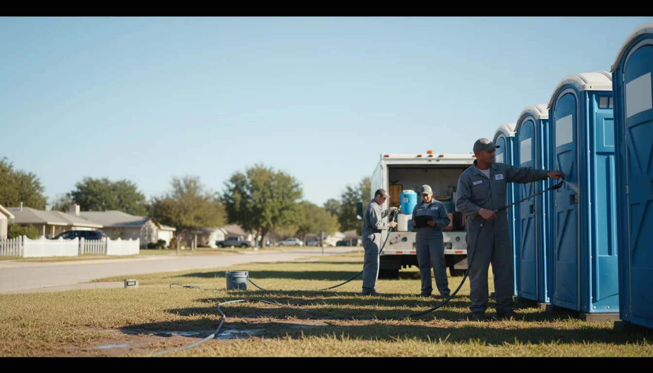 Long-Term Portable Toilet Rental in Mascoutah, IL near me
